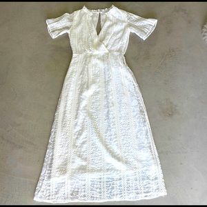 Ikks beautiful white dress